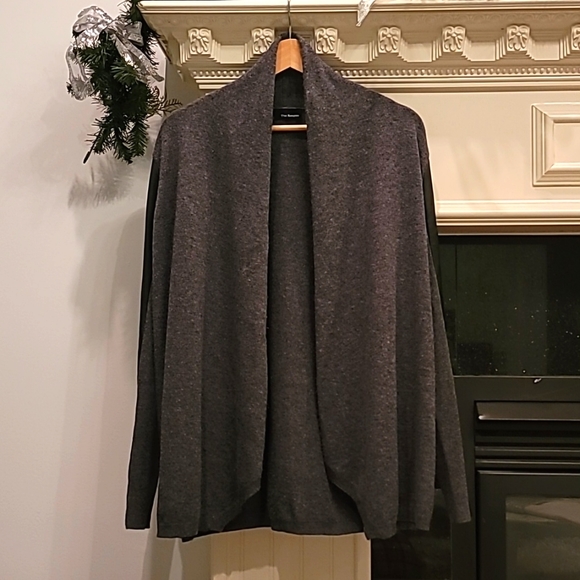 The Kooples Wool and Leather Cardigan - Picture 3 of 8